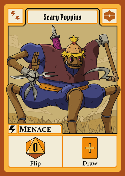 Kapital card — Menace