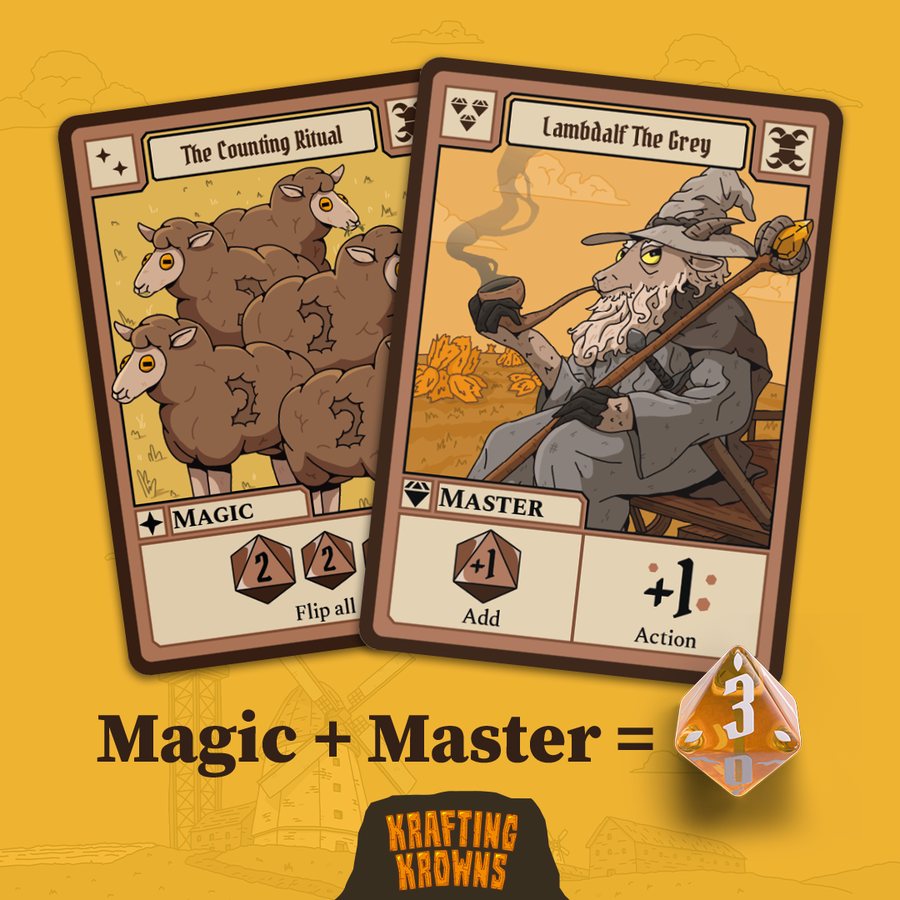 Krafting Krowns Faction cards